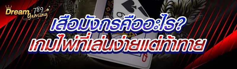 เสือมังกรคืออะไร? เกมไพ่ที่เล่