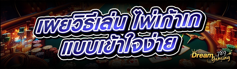 เผยวิธีเล่น ไพ่เก้าเก แบบเข้าใ